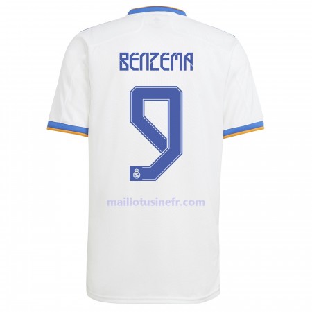 Maillot de Foot Real Madrid Karim Benzema 9 Domicile 2021-22 Maillot de Foot Real Madrid Karim Benzema 9 Domicile 2021-22
